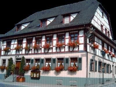 Landhotel Krone Königsbach-Stein Exterior foto